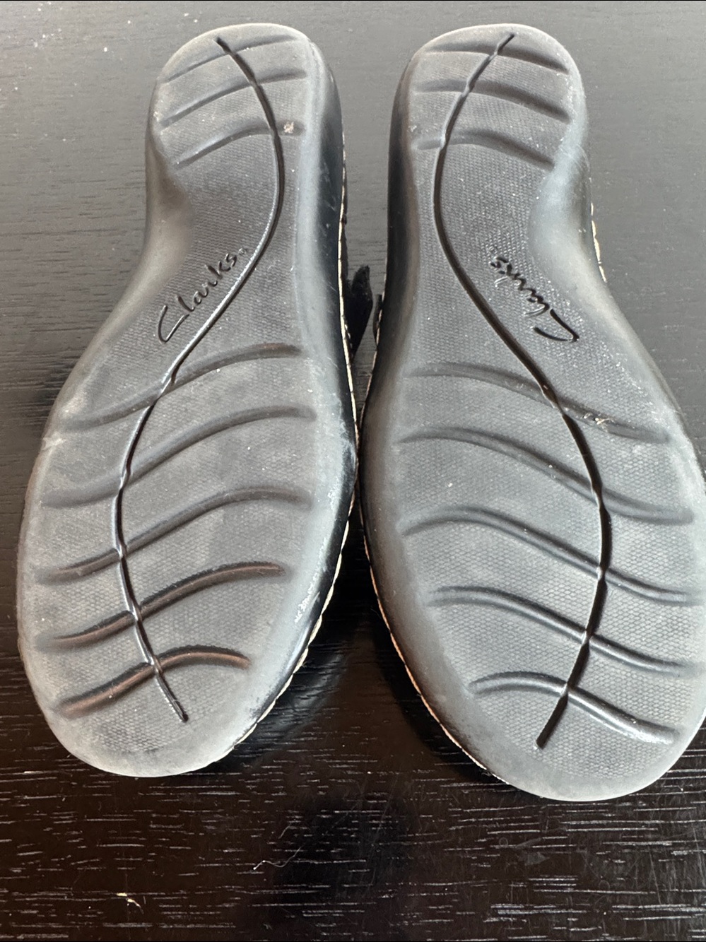 Clarks Comfortable Black Women's Mary Jane Shoes - Picture 4 of 6